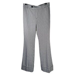 Maeve by Anthropologie Colette Size 2 Checked Trousers Pants Cuffed